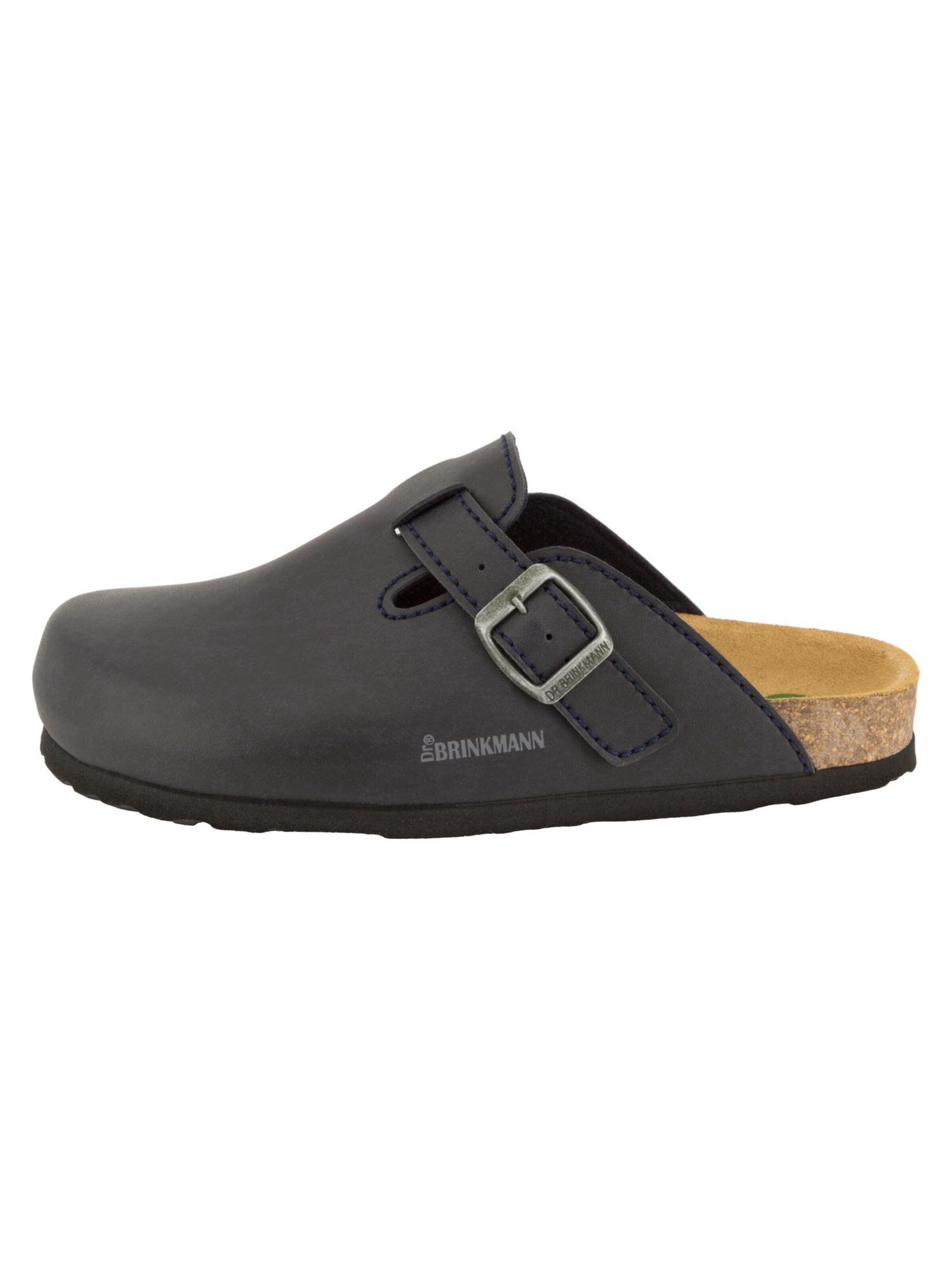 DR. BRINKMANN Clogs 'Nerpio'‌‌‌‌‌‌‌‌ in Blau: Vorderseite