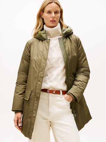 Parka d’hiver TOMMY HILFIGER en vert : devant