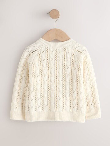 Next Вязаная кофта в Бежевый