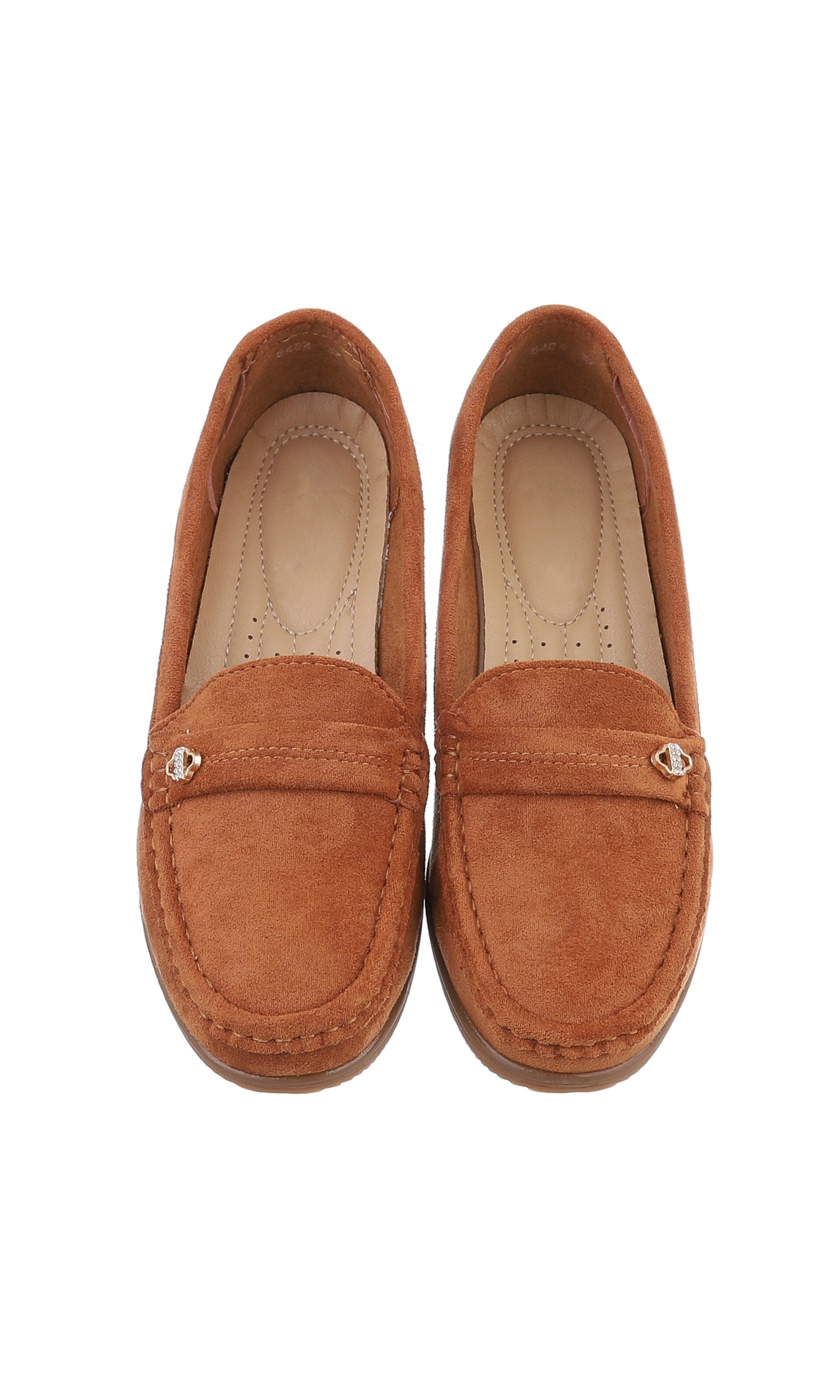 Ital-Design Halbschuhe ' Slipper ' in Braun