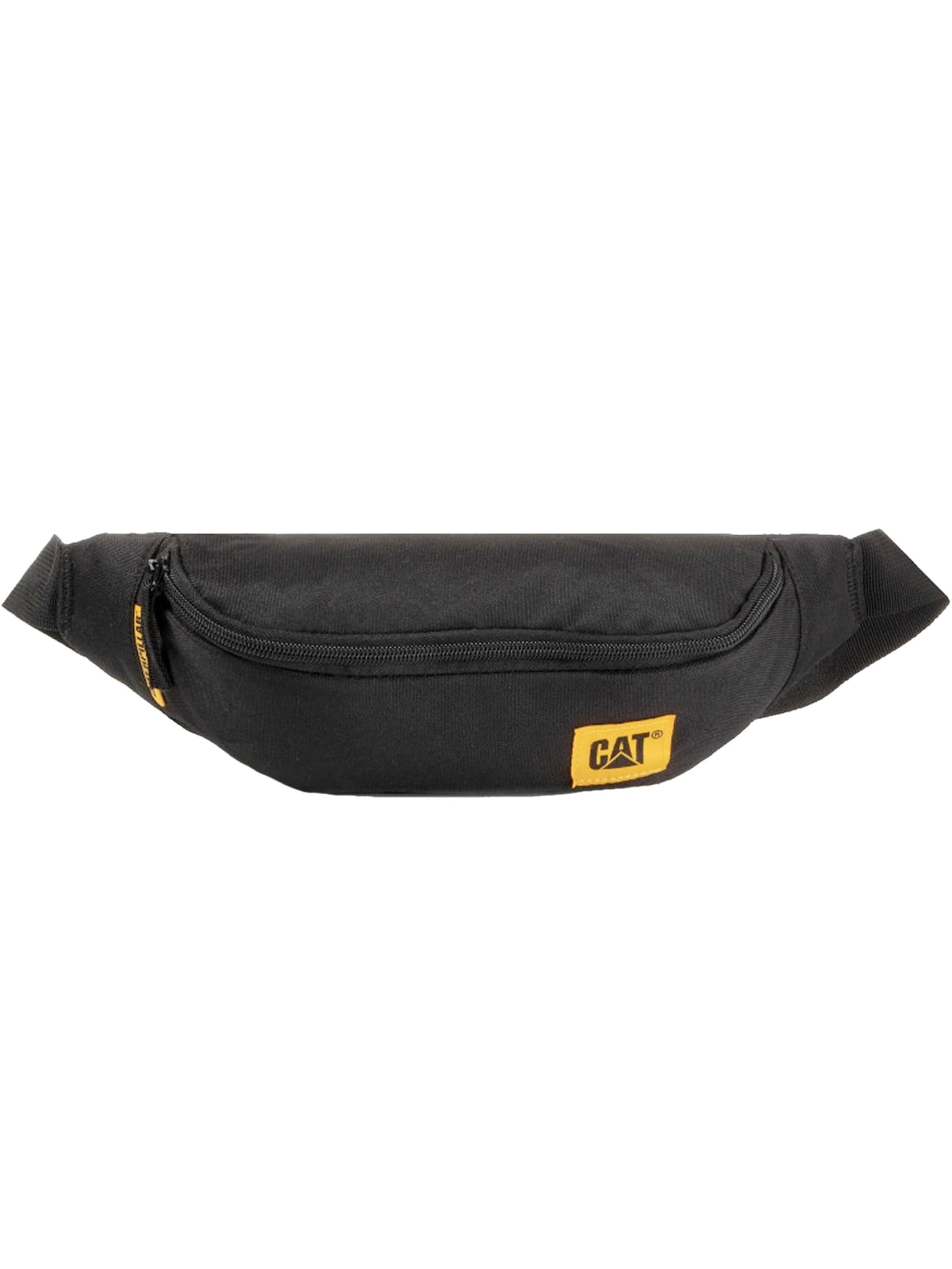 CATERPILLAR Gürteltasche in Schwarz: Vorderseite