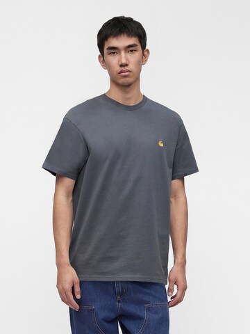 Carhartt WIP Μπλουζάκι 'Chase' σε γκρι: μπροστά