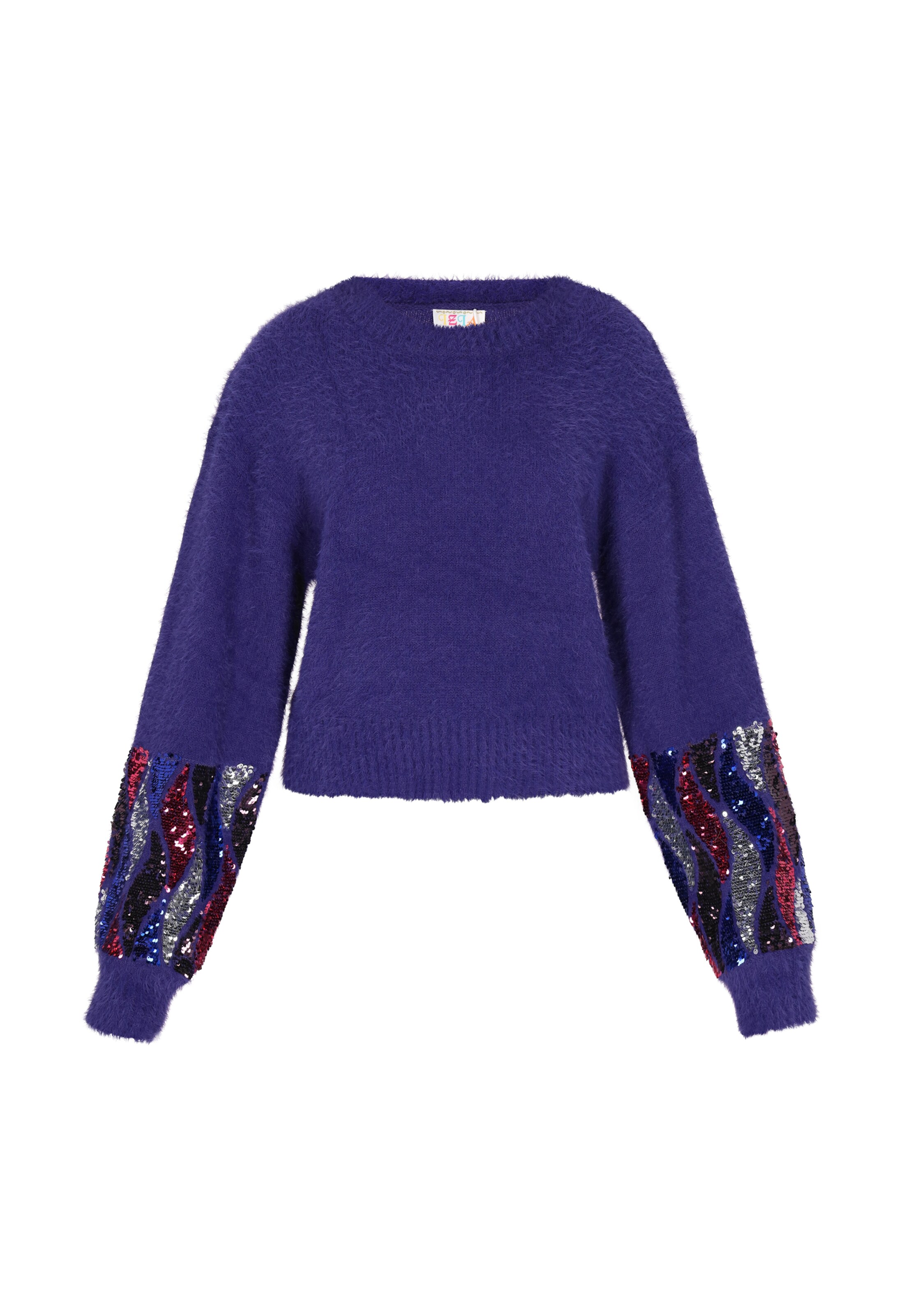 IZIA Trui in Lila: voorkant