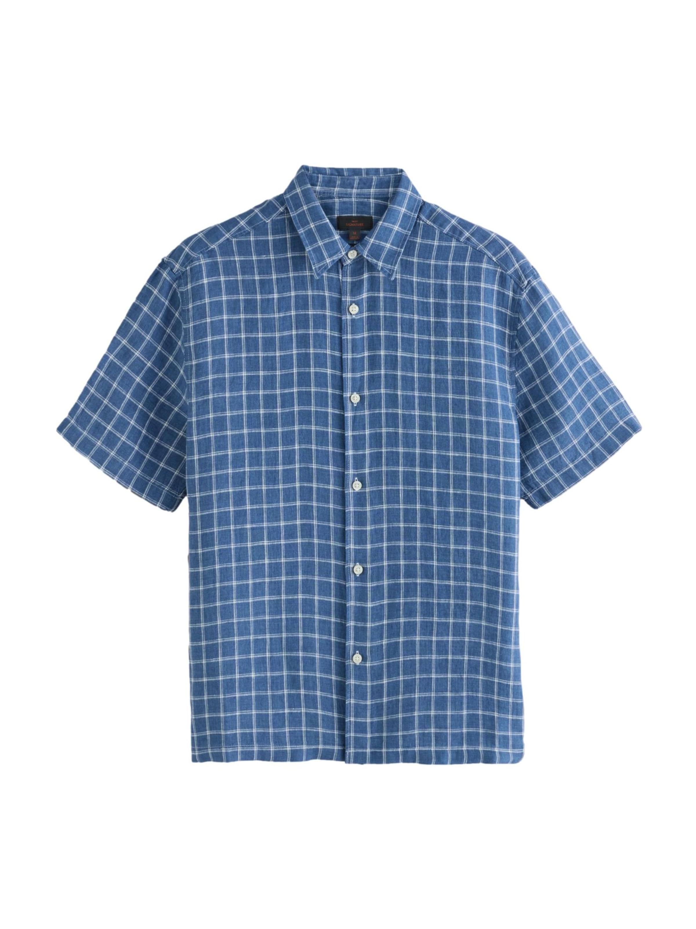 Next Regular Fit Hemd in Blau: Vorderseite
