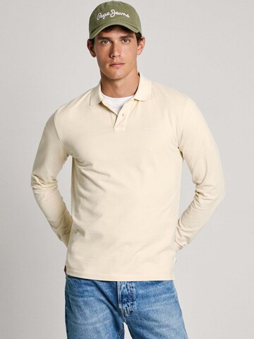 T-Shirt 'New Oliver' Pepe Jeans en beige : devant