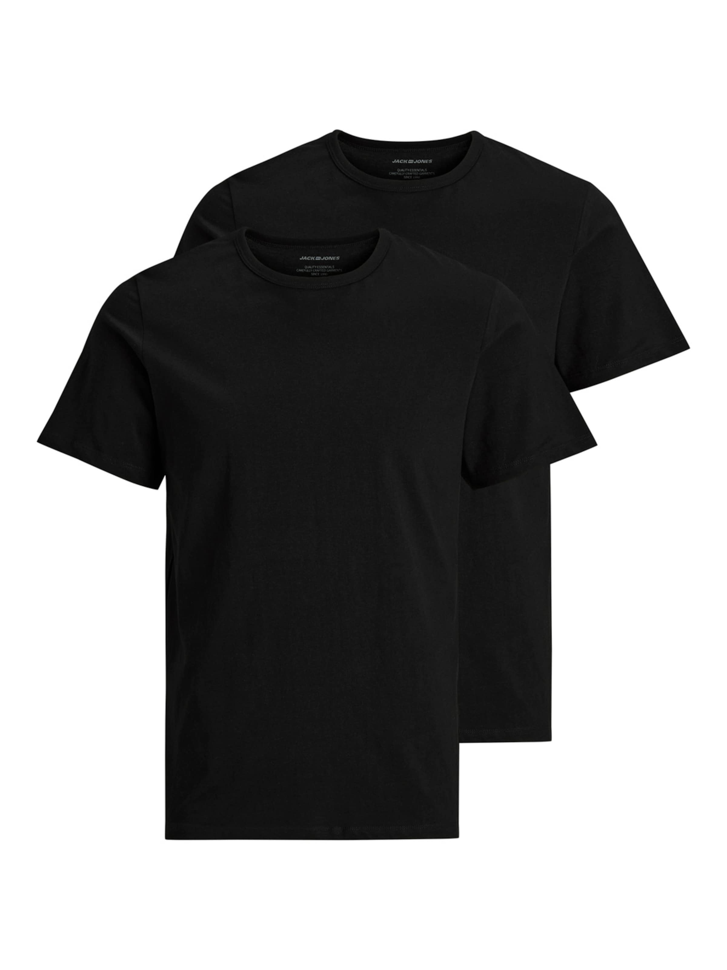 T-Shirt JACK & JONES en noir : devant