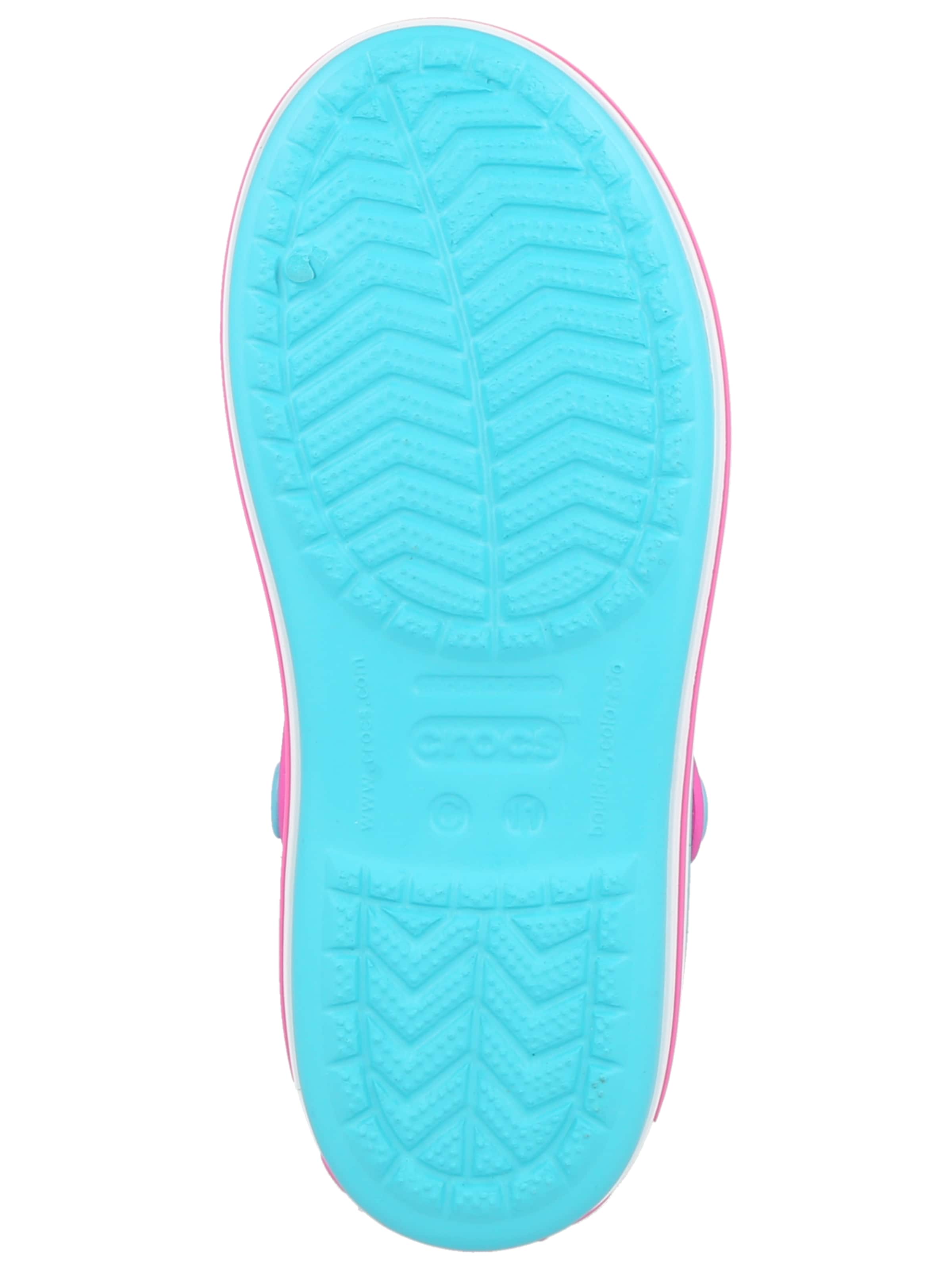Kinder Kids (Gr. 92-140) Crocs Sandale 'Crocband' in Aqua - QO42814