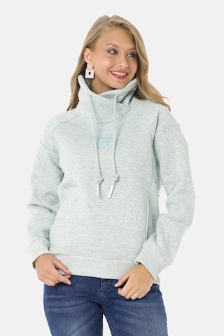 CIPO & BAXX Sweatshirt in Green: front