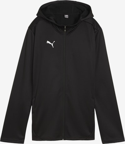 PUMA Treenitakki 'teamFINAL' värissä musta / valkoinen, Tuotenäkymä