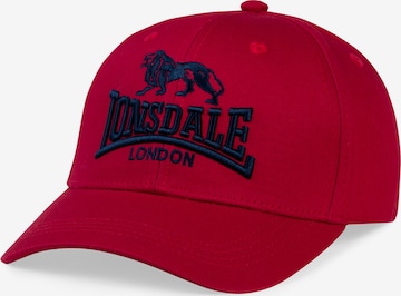 raudona LONSDALE Kepurė 'Salford': priekis