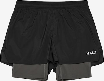 Skinny Pantalon HALO en noir : devant