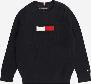 TOMMY HILFIGER Tröja i blå: framsida