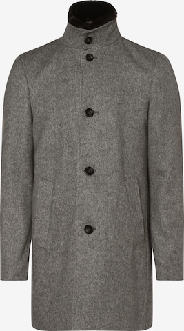 Andrew James Between-Seasons Coat in Grey: front