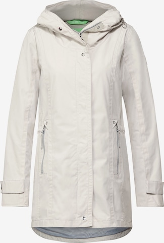 Manteau mi-saison STREET ONE en blanc : devant