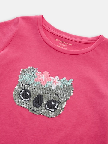 TOM TAILOR Shirt in Pink