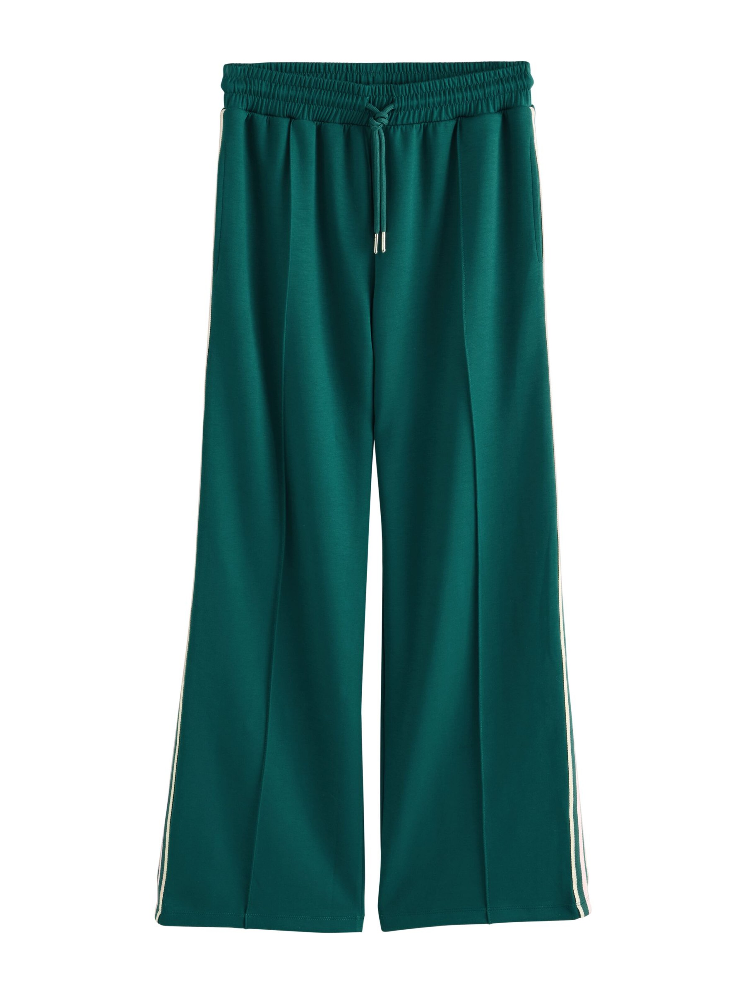 Wide leg Pantaloni sport de la Next pe verde: față