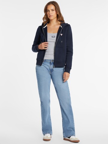 GUESS JEANS Sweatvest in Blauw