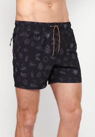 KOROSHI Board Shorts in Grey