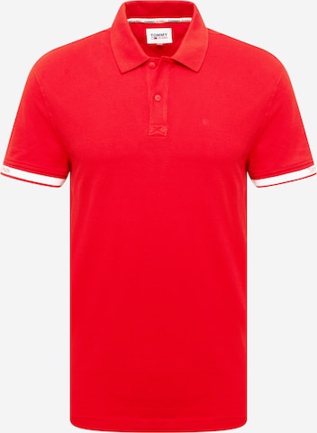 T-Shirt Tommy Jeans en rouge : devant