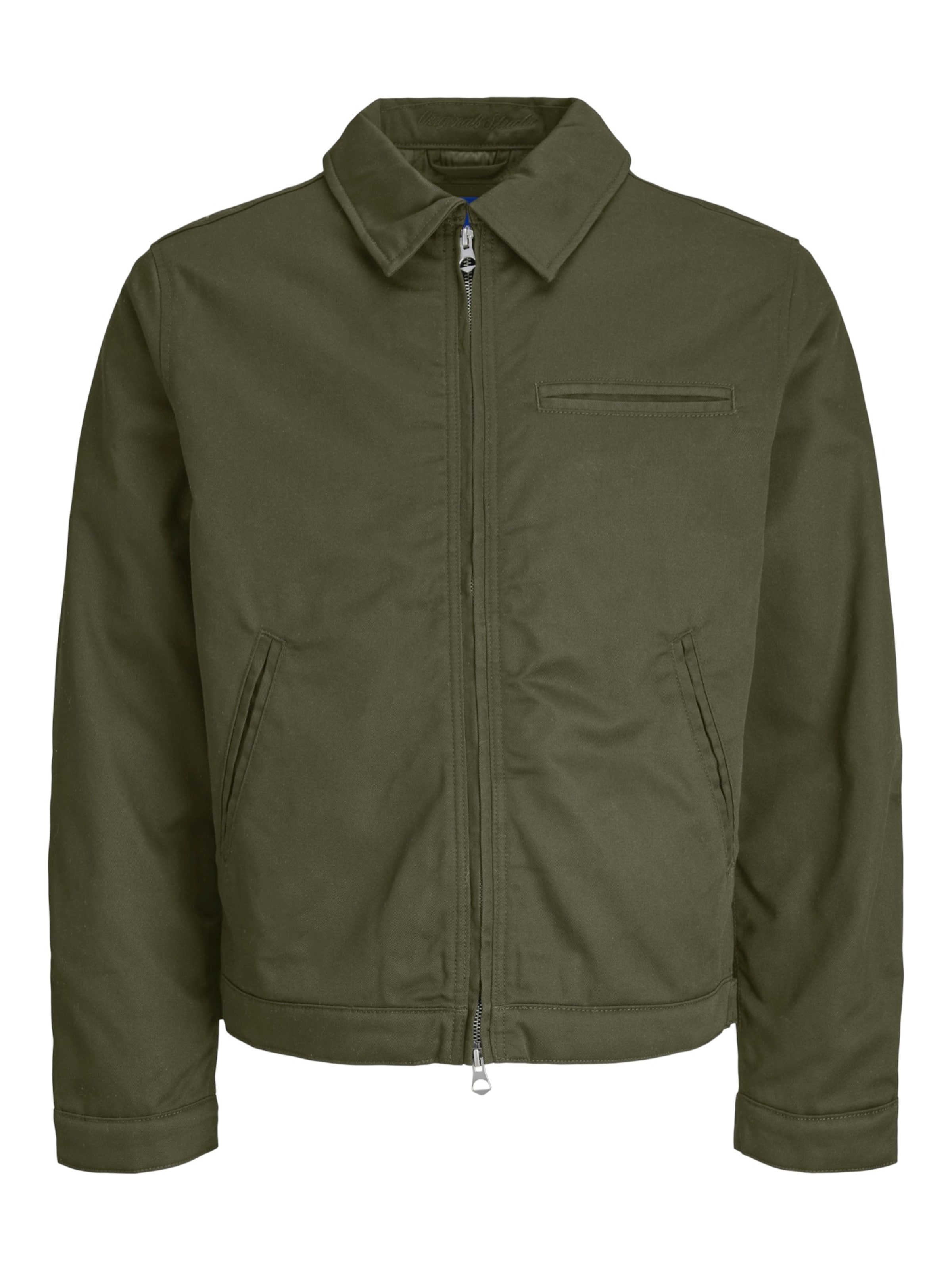 JACK & JONES - Chaqueta de entretiempo 'JORNORREBRO' en verde: frente