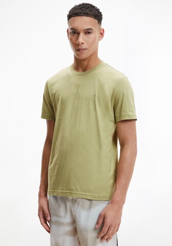 Calvin Klein Shirt in Green: front