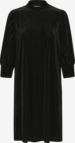 Robe 'Caca' Kaffe en noir : devant