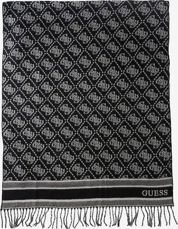 juoda GUESS Šalikas: priekis