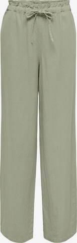 Pantaloni 'CARO' di ONLY in verde: frontale