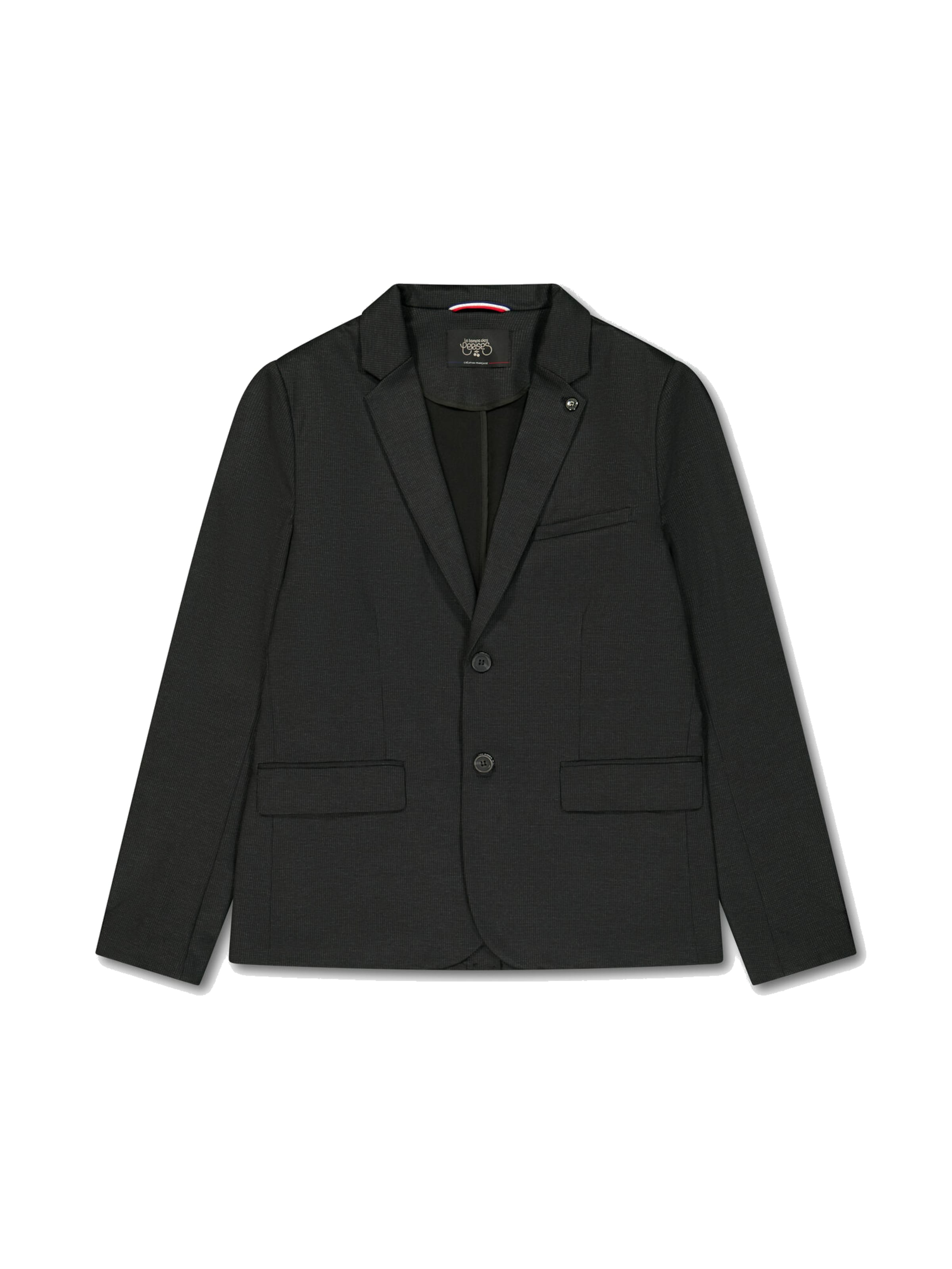 Le Temps Des Cerises Regular fit Suit Jacket 'KEVO' in Black: front
