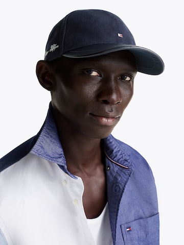Casquette TOMMY HILFIGER en bleu : devant