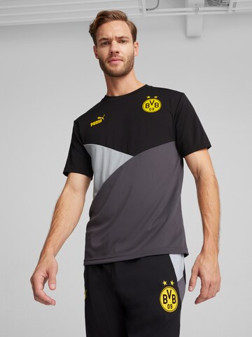 PUMA Performance shirt 'BVB' in Grey: front