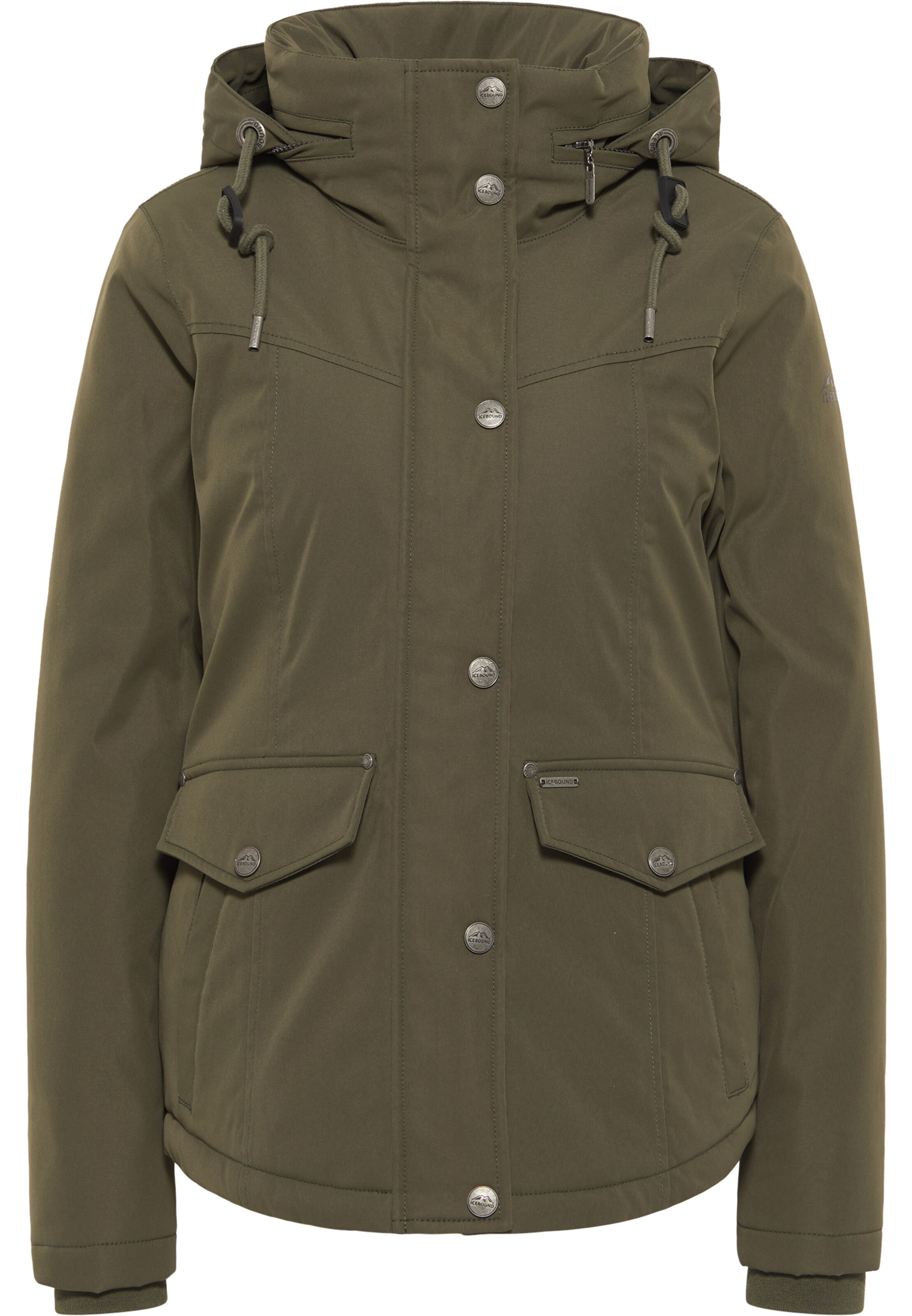 ICEBOUND Übergangsjacke in Grün: Vorderseite