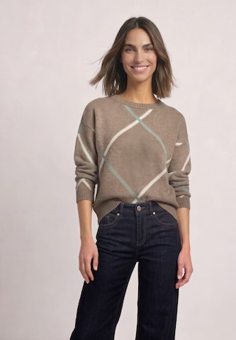 STREET ONE Pullover in Beige: Vorderseite