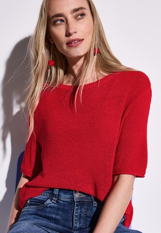 STREET ONE Pullover in Rot