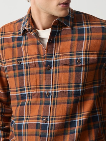 Next Regular fit Overhemd in Oranje