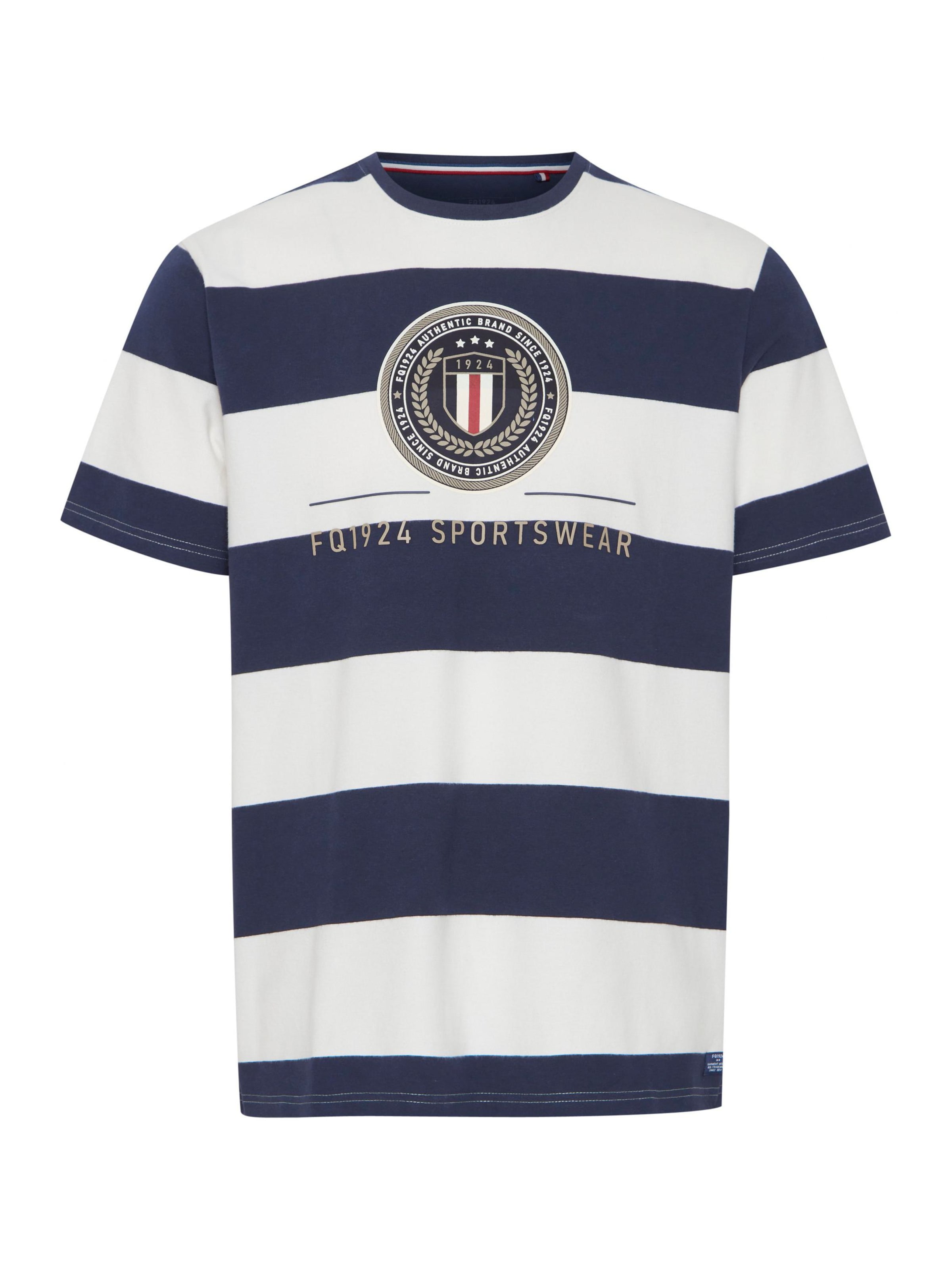 FQ1924 - Camisa 'Tom' em azul: frente