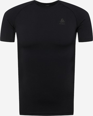 juoda ODLO Sportiniai apatiniai marškinėliai 'Performance Warm Eco': priekis