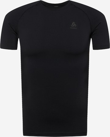 Base Layer 'Performance Warm Eco' ODLO en noir : devant