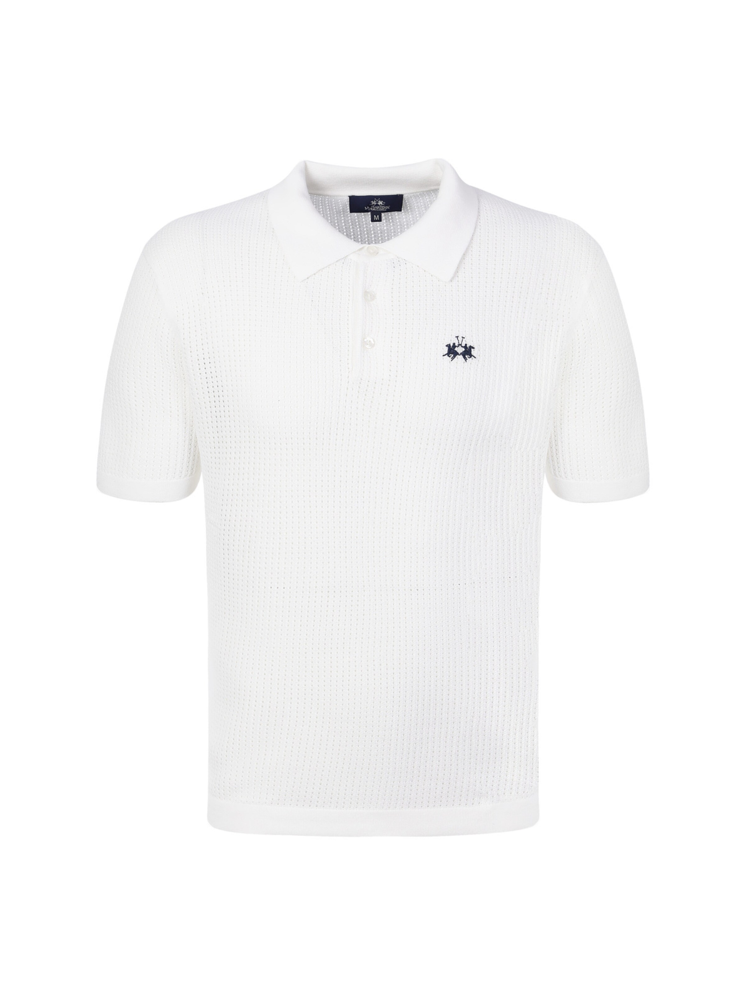 La Martina - Camiseta en blanco: frente
