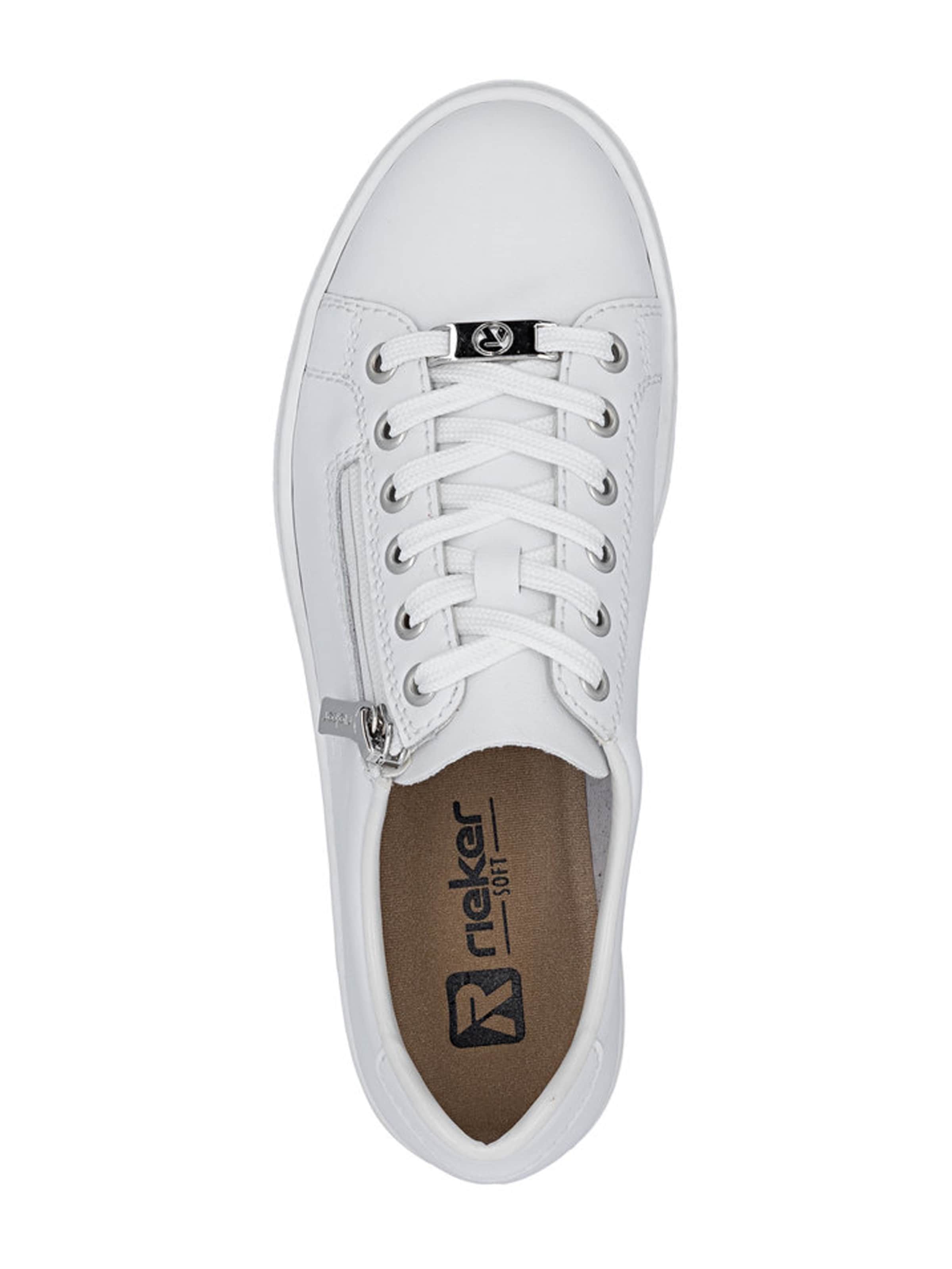 Baskets basses Rieker en blanc