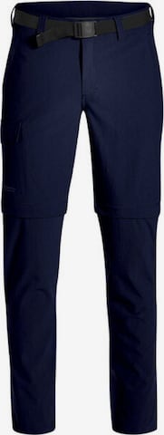 Maier Sports Regular Pants in Blue: front