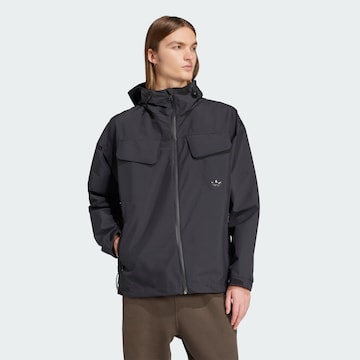 Veste mi-saison 'Essentials' ADIDAS ORIGINALS en noir : devant