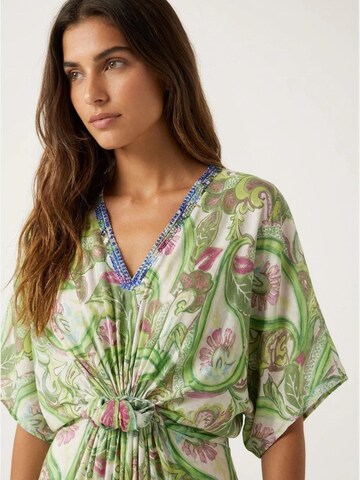 Miss June Jurk 'Robe Longue Emmy' in Groen