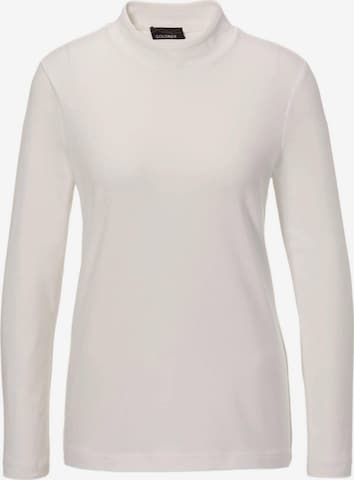 Goldner Shirt in Beige: Vorderseite