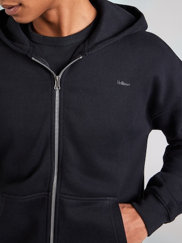 HOLLISTER Ζακέτα φούτερ σε μαύρο