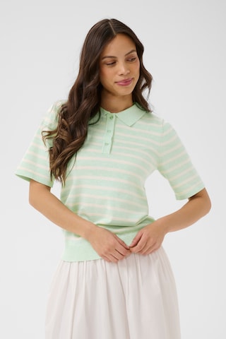 SAINT TROPEZ Shirt 'MilaSZ' in Green: front