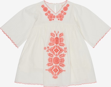 RAFFYA Kleid 'Arabella' in Weiß: Vorderseite