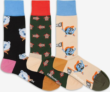 DillySocks Socken 'Around the World' in Mischfarben: predná strana