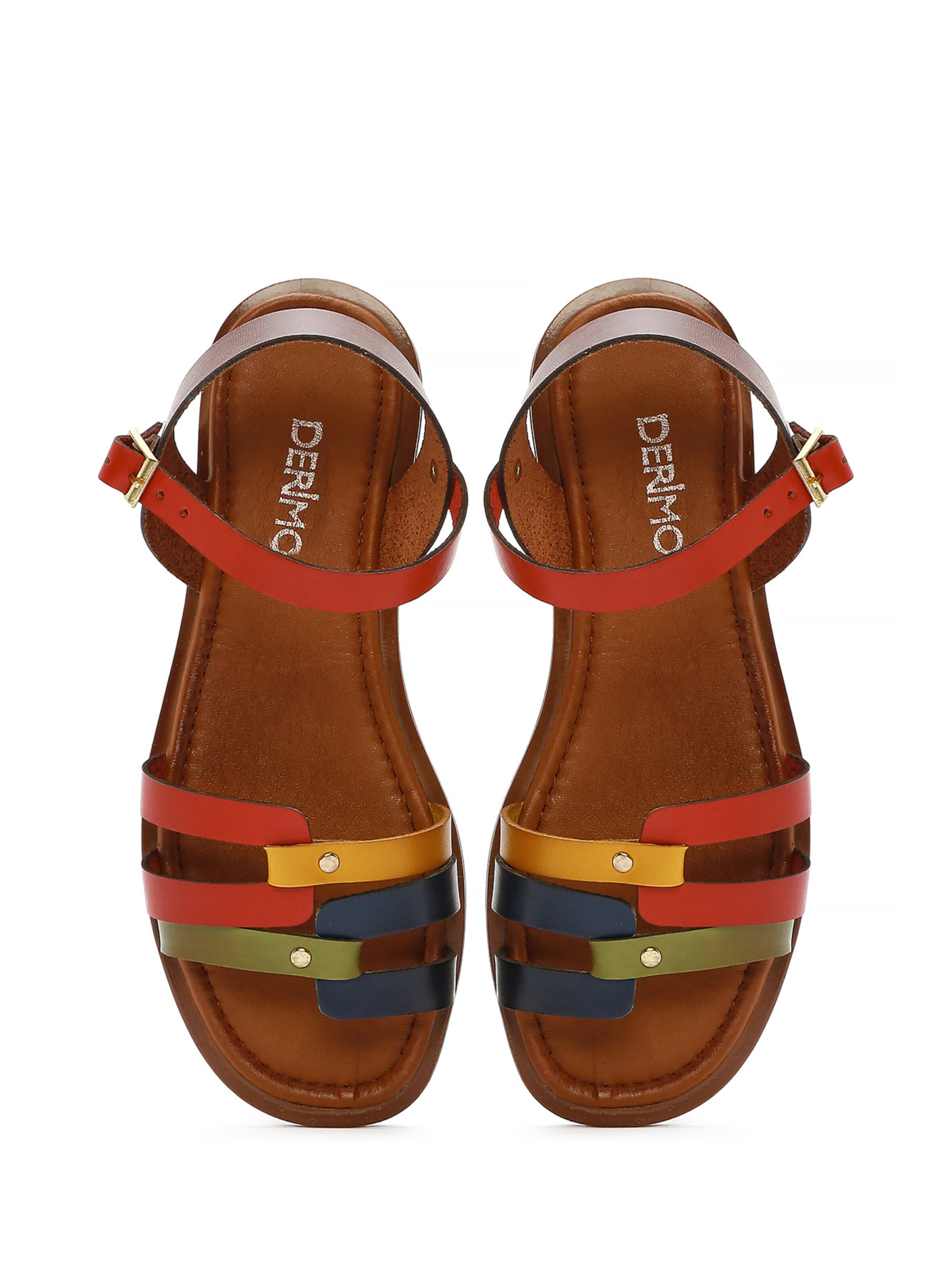 Derimod Sandaal in Gemengde kleuren