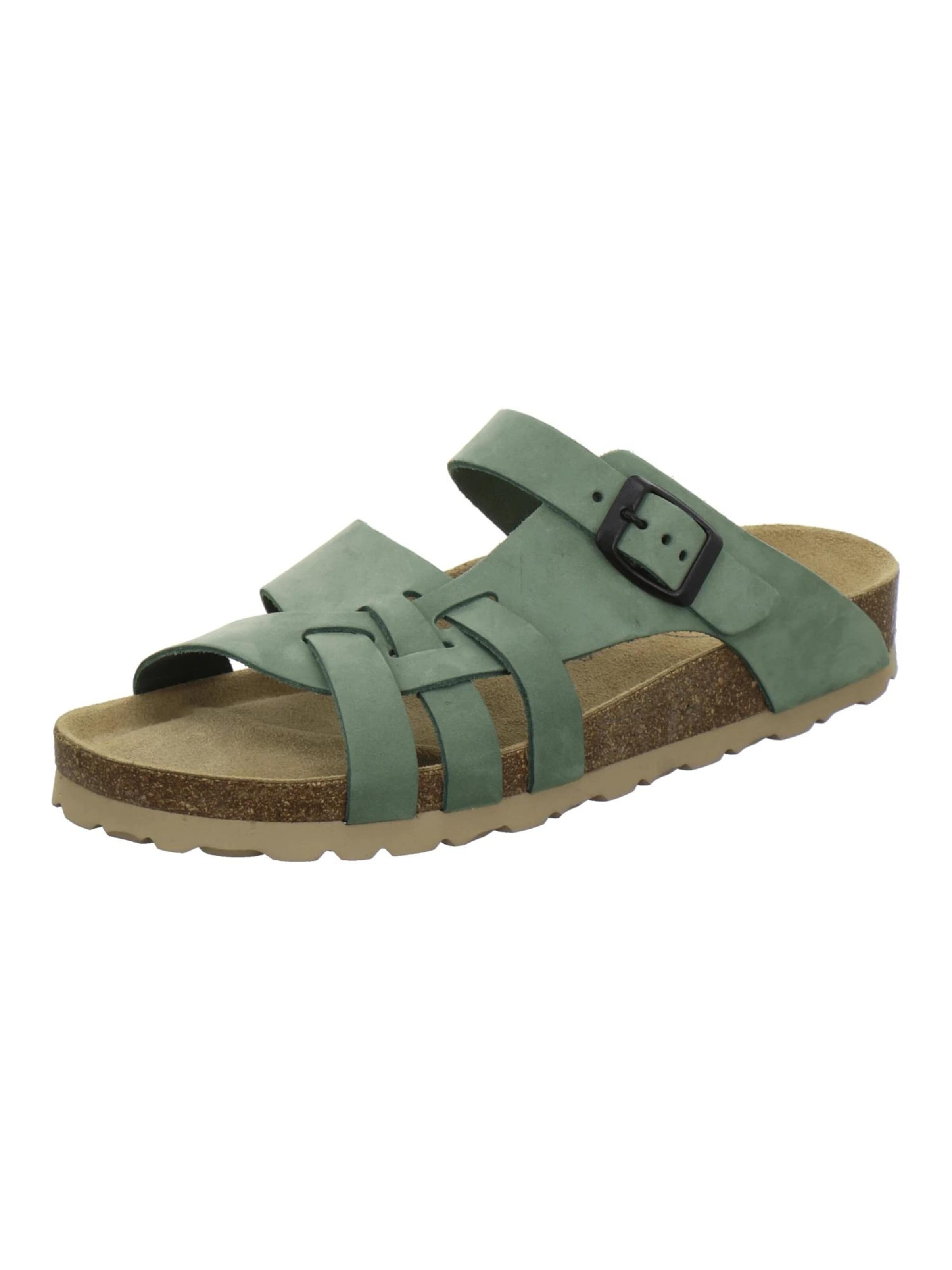 Mule 'Pantoletten Damen Kralle verde' AFS-Schuhe en vert : devant